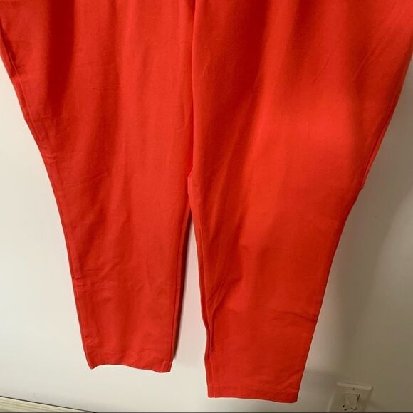 Old Navy “Briquette Coral” High Waist Ankle Length Pixie Pant - Picture 7 of 11